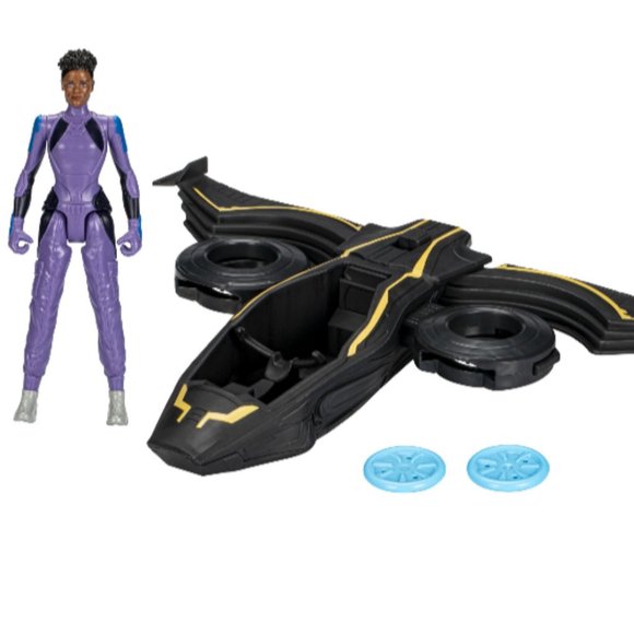 Marvel Black Panther Wakanda Forever Vibranium Blast Sunbird w/ Shuri - Picture 4 of 4